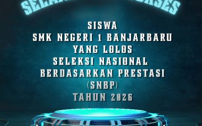 Selamat dan Sukses Lolos Seleksi Nasional Berdasarkan Prestasi (SNBP) Tahun 2026