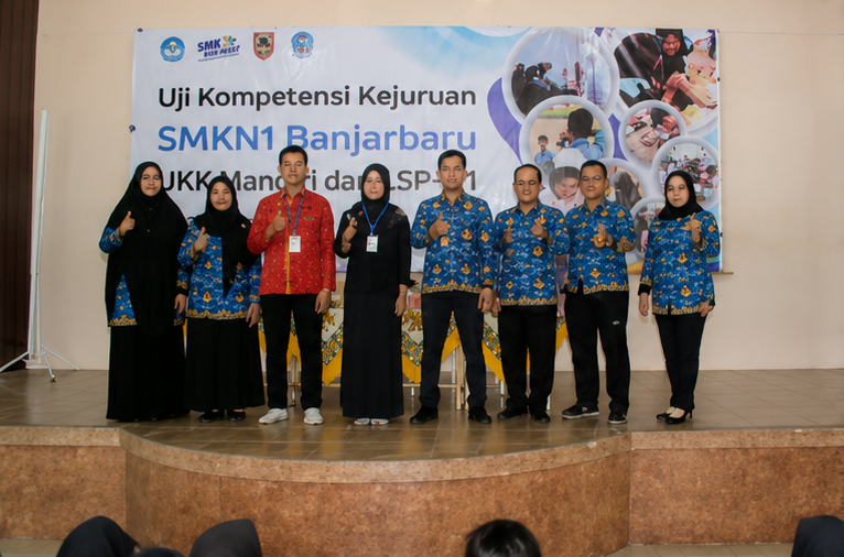 Pembukaan UKK SMKN 1 Banjarbaru