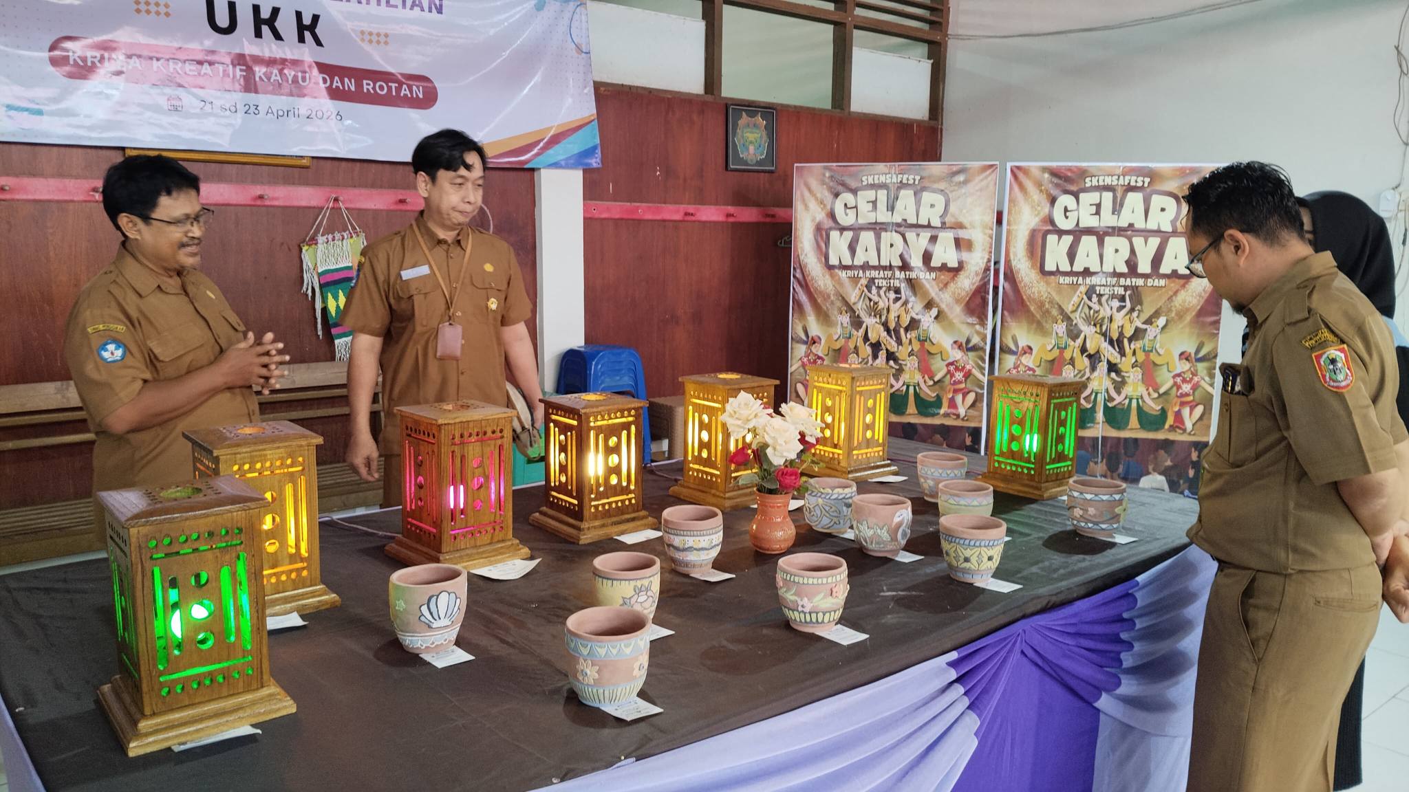 Produk Kerajinan Siswa SMKN 1 Banjarbaru