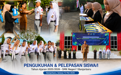 Pengukuhan dan Pelepasan Siswa Kelas XII