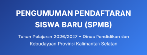 Tata Cara Pendaftaran Siswa Baru