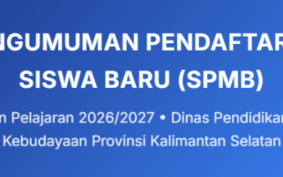 Tata Cara Pendaftaran Siswa Baru