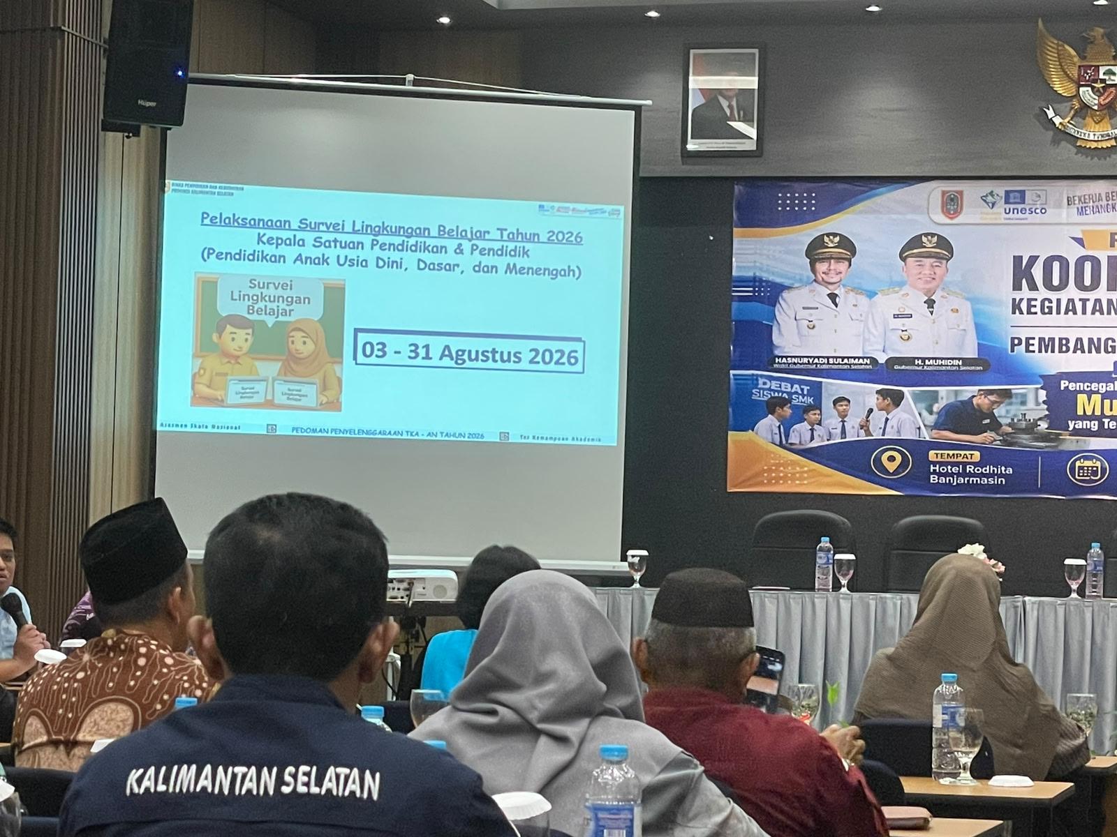 Materi Survei Lingkungan Belajar