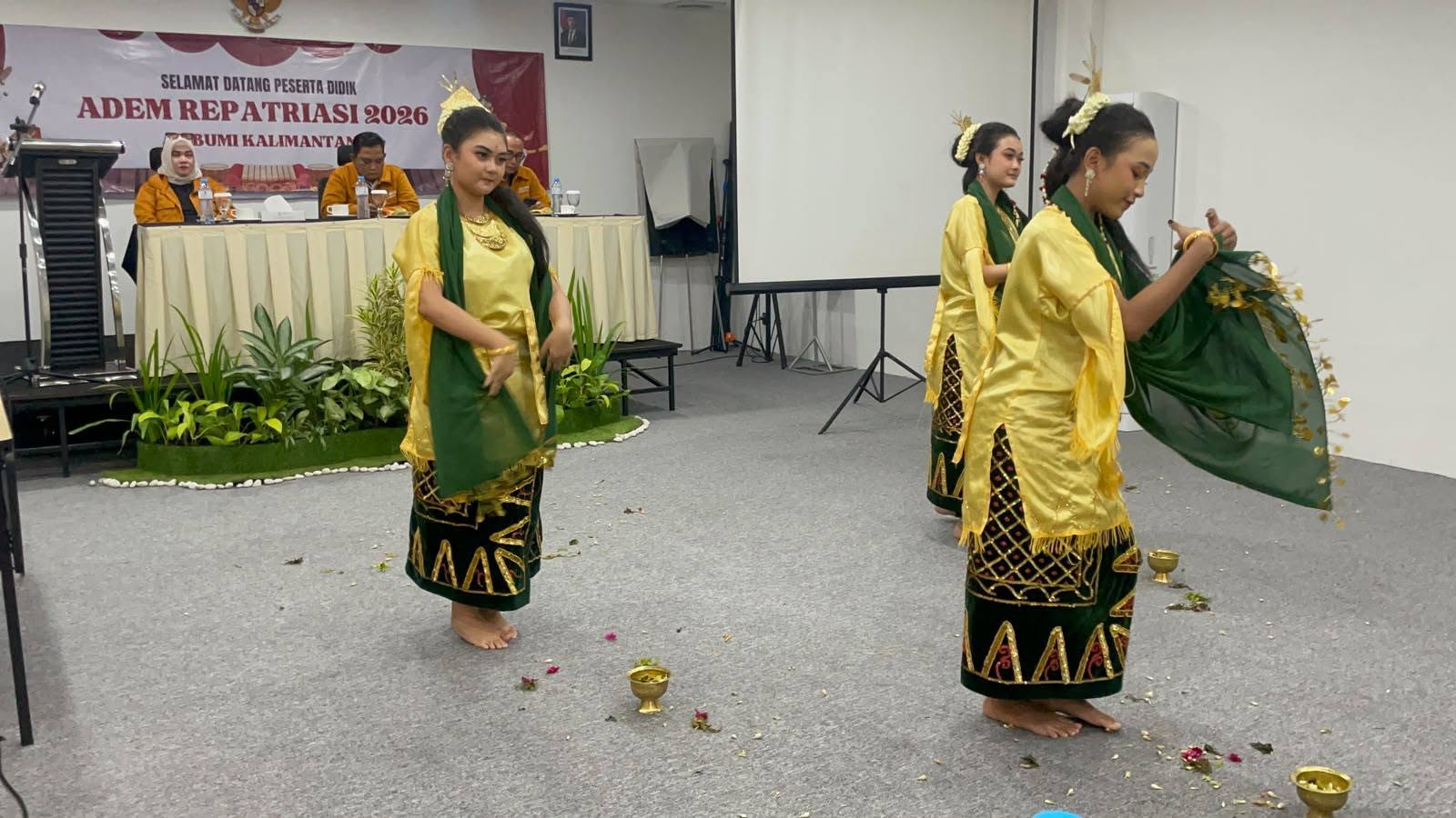 Penampilan Seni Penyambutan