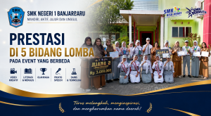 Prestasi di 5 Bidang Lomba Pada Event Yang Berbeda