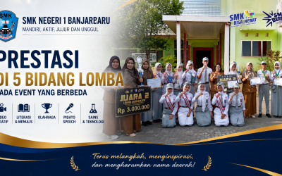 Prestasi di 5 Bidang Lomba Pada Event Yang Berbeda
