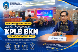 Wakili Kalimantan Selatan pada Presentasi KPLB BKN Periode Agustus 2026