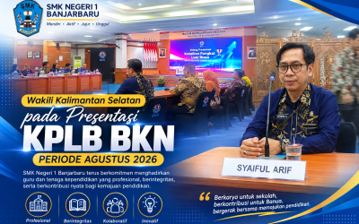 Wakili Kalimantan Selatan pada Presentasi KPLB BKN Periode Agustus 2026