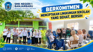 Berkomitmen Menciptakan Lingkungan Sekolah Yang Sehat, dan Bersih