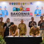 Badan Pengelola Meratus UNESCO Global Geopark melaksanakan penandatangan Memorandum of Understanding (MoU)