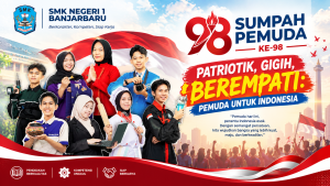 SUMPAH PEMUDA KE-98 Patriotik, Gigih, Berempati: Pemuda untuk Indonesia