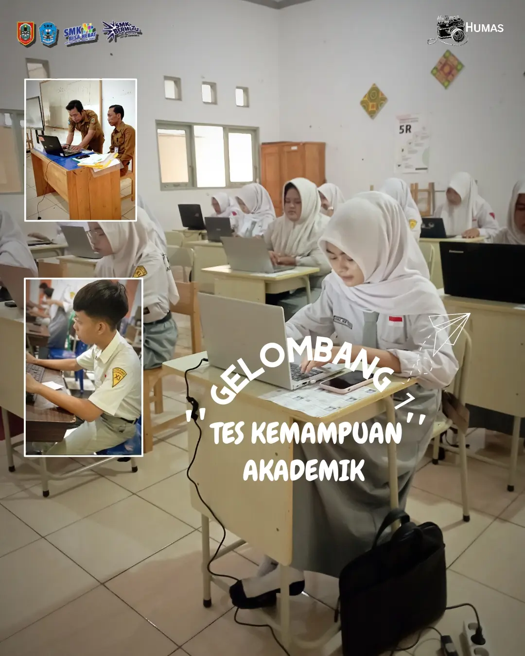 Semangat Siswa Menghadapi TKA Gelombang 1
