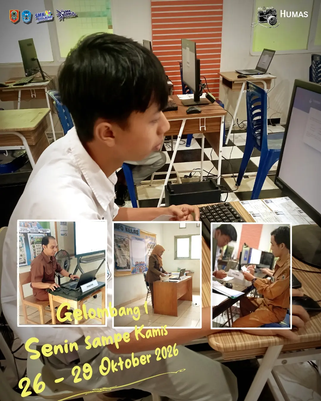 Pengawasan Silang di Ruang Ujian